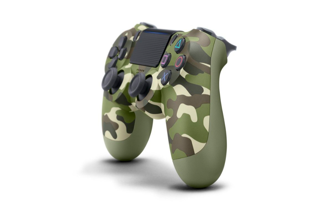 PS4 Dualshock 4 Controller - Green Camouflage V2 (PS4)