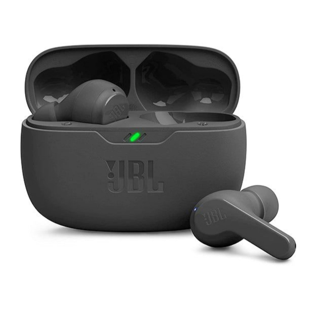 JBL Wave Beam True Wireless In-Ear Bluetooth Earphones - Black