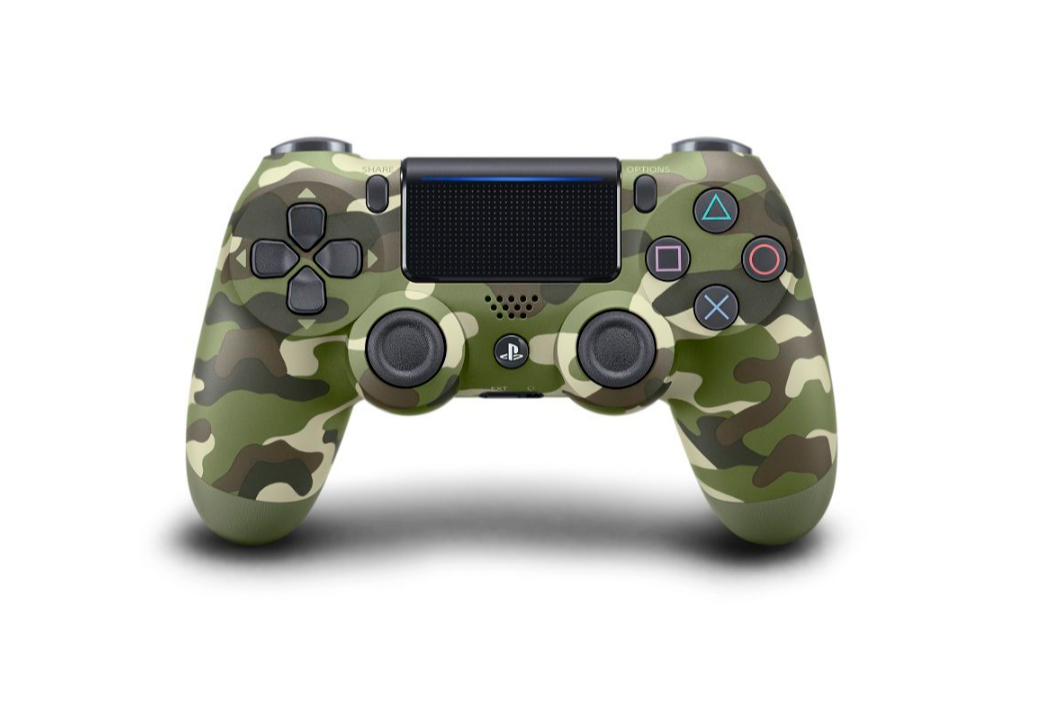 PS4 Dualshock 4 Controller - Green Camouflage V2 (PS4)