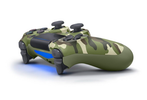 PS4 Dualshock 4 Controller - Green Camouflage V2 (PS4)